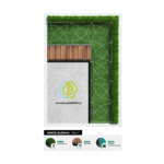 Selbstmontierbares Gartenbewässerungssystem für 100 m² Garten – Automatisches Bewässerungsset (4 Zonen)